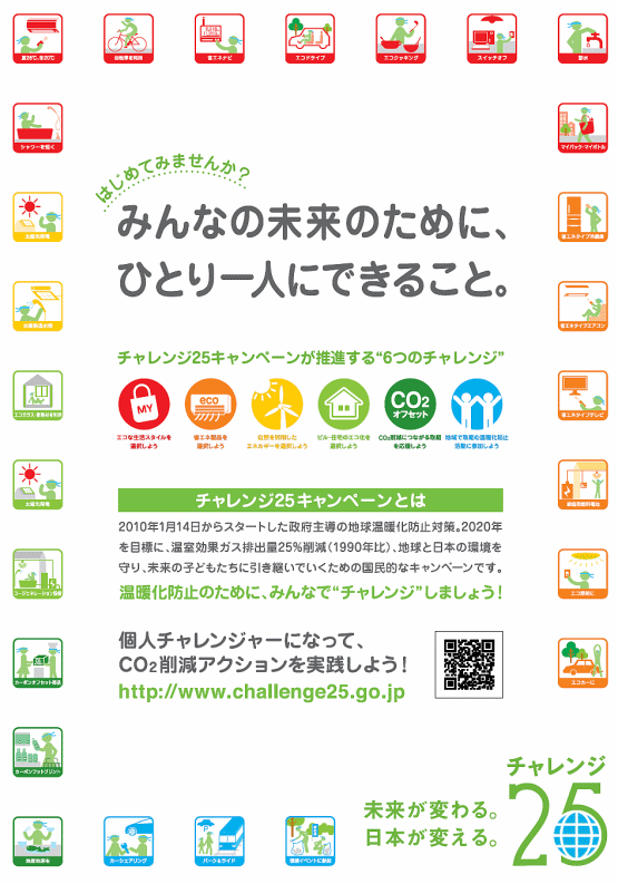 チャレンジ25キャンペーン